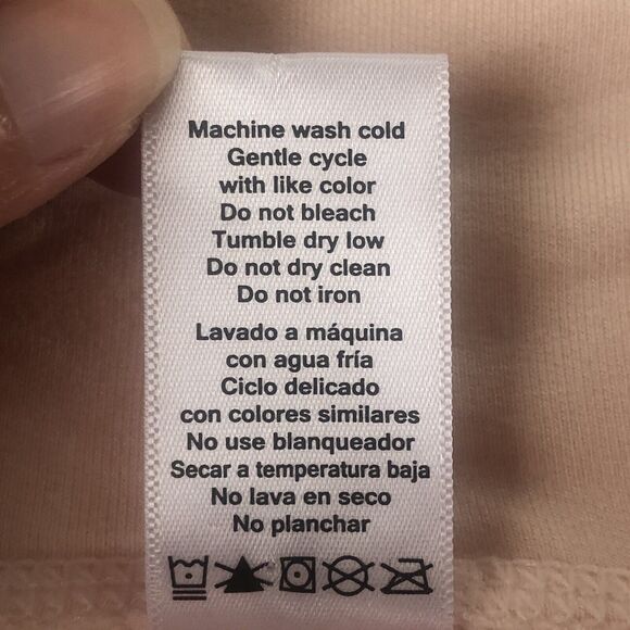 Yogalicious Sweatshirt Womens Pink Mock Neck Pockets Thumb Hole Stretch Size XL - Picture 6 of 12